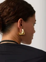Hera Glozin Large Hoop Earrings - Görsel 2